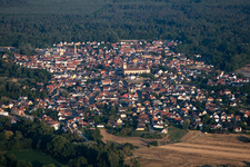 Drone image of Soufflenheim in the state Bas-Rhin, France