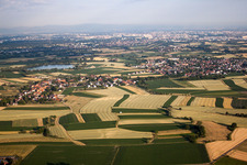 From the northeast in the district Odelshofen in Kehl in the state Baden-Wuerttemberg, Germany