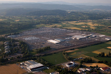 Bearing surface of myMOSOLF, MOSOLF Logistics & Services GmbH, Fahrzeugpflege and Smart-Repair in the industrial area in the district Mietersheim in Lahr/Schwarzwald in the state Baden-Wurttemberg, Germany