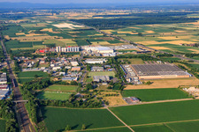 ALDI-Süd Logistics Center Mahlberg in the district Orschweier in Mahlberg in the state Baden-Wuerttemberg, Germany