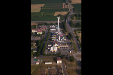 Motorway service area of Shell Autohof Herbolzheim der Rasthof GmbH on the edge of the course of BAB highway A5 in Herbolzheim in the state Baden-Wurttemberg, Germany