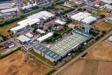 Company grounds and facilities of FREYLER Industriebau Unternehmensgruppe in Kenzingen in the state Baden-Wurttemberg, Germany