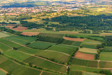 Müllheim Gliding Airfield in Müllheim im Markgräflerland in the state Baden-Wuerttemberg, Germany