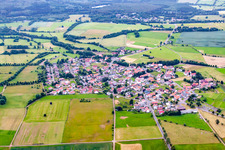 Village view in the district Bermuthshain in Grebenhain in the state Hesse, Germany