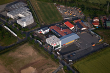 Building and production halls on the premises of 3G Kompetenzzentrum GmbH in the district Malkes in Fulda in the state Hesse, Germany
