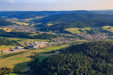 Engelbert Strauss campus and store factory premises in the district Wirtheim in Biebergemünd in the state Hesse, Germany