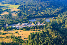 Exide Technologies GmbH at Thiergartenweiher in Büdingen in the state Hesse, Germany