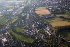 Town View of the streets and houses of the residential areas in Buedingen in the state Hesse