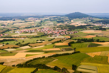 Village view in the district Breitenbach in Oberleichtersbach in the state Bavaria, Germany