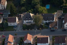 Drone image of District Dannstadt in Dannstadt-Schauernheim in the state Rhineland-Palatinate, Germany