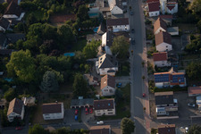 District Dannstadt in Dannstadt-Schauernheim in the state Rhineland-Palatinate, Germany out of the air