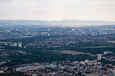 Frankenthal in the state Rhineland-Palatinate, Germany out of the air