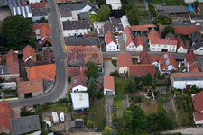 District Bobenheim in Bobenheim-Roxheim in the state Rhineland-Palatinate, Germany from a drone