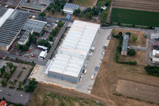 KSB SE in Frankenthal in the state Rhineland-Palatinate, Germany seen from above