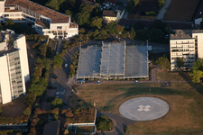 Aerial photograpy of District Oggersheim in Ludwigshafen am Rhein in the state Rhineland-Palatinate, Germany