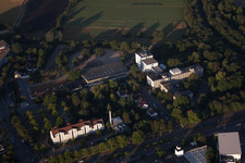 District Oggersheim in Ludwigshafen am Rhein in the state Rhineland-Palatinate, Germany from above