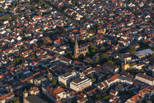 Church building Pfarrei Maria Himmelfahrt in the district Oggersheim in Ludwigshafen am Rhein in the state Rhineland-Palatinate, Germany