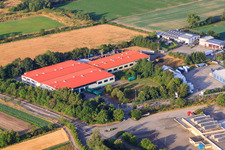 Bührmann Wines GmbH in Zeiskam in the state Rhineland-Palatinate, Germany out of the air