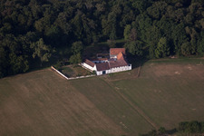 Aerial photograpy of Herrenmühle in Erlenbach bei Kandel in the state Rhineland-Palatinate, Germany