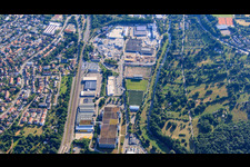 Bruno Bader in Adolf-Richter-Straße and KRAMSKI-ARENA - 1. CfR Pforzheim 1896 e. V in the district Brötzingen in Pforzheim in the state Baden-Wuerttemberg, Germany