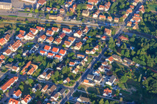 Railroad station in Bellheim in the state Rhineland-Palatinate, Germany