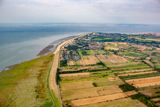 Beach in the district Duhnen in Cuxhaven in the state Lower Saxony, Germany