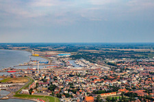 Grimmershörn beach, North Bay in Cuxhaven in the state Lower Saxony, Germany