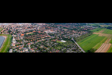 Shore areas on the sandy beach of the North Sea outdoor pool Döse in the district Döse in Cuxhaven in the state Lower Saxony, Germany