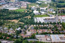 Deichmann and dm in the district Groden in Cuxhaven in the state Lower Saxony, Germany