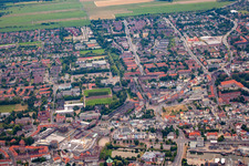 Karl-Olfers Platz in Cuxhaven in the state Lower Saxony, Germany