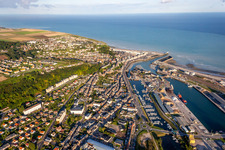 District Basse Ville in Le Tréport in the state Seine-Maritime, France