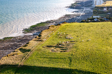 Cliffs in Saint-Quentin-la-Motte-Croix-au-Bailly in the state Somme, France