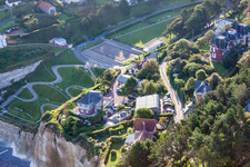 Casino Street in Ault in the state Somme, France