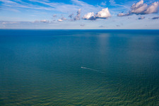 Channel in Ault in the state Somme, France