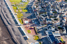 Cayeux-sur-Mer in the state Somme, France out of the air