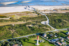 Brighton Lighthouse in Cayeux-sur-Mer in the state Somme, France