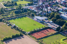 SV Weingarten, tennis club and football pitch in Weingarten in the state Rhineland-Palatinate, Germany