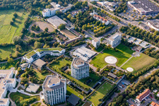 BG Accident Clinic in the district Oggersheim in Ludwigshafen am Rhein in the state Rhineland-Palatinate, Germany from above