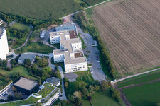 Aerial photograpy of BG Accident Clinic in the district Oggersheim in Ludwigshafen am Rhein in the state Rhineland-Palatinate, Germany