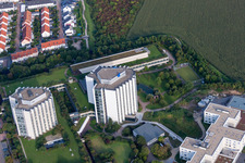 BG Accident Clinic in the district Oggersheim in Ludwigshafen am Rhein in the state Rhineland-Palatinate, Germany out of the air