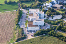 BG Accident Clinic in the district Oggersheim in Ludwigshafen am Rhein in the state Rhineland-Palatinate, Germany from the drone perspective