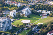 BG Accident Clinic in the district Oggersheim in Ludwigshafen am Rhein in the state Rhineland-Palatinate, Germany seen from a drone
