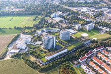 BG Accident Clinic in the district Oggersheim in Ludwigshafen am Rhein in the state Rhineland-Palatinate, Germany out of the air