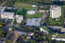 BG Accident Clinic in the district Oggersheim in Ludwigshafen am Rhein in the state Rhineland-Palatinate, Germany out of the air