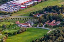 Golf course Landgut Dreihof in the district Dreihof in Essingen in the state Rhineland-Palatinate, Germany