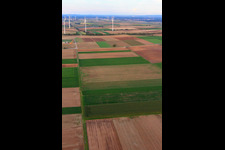 Offenbach wind farm in Offenbach an der Queich in the state Rhineland-Palatinate, Germany