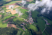 Village view in the district Heudorf im Hegau in Eigeltingen in the state Baden-Wuerttemberg, Germany