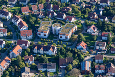 Building the retirement home Pflegeheim Haus Urisberg in the district Fuerstenberg in Konstanz in the state Baden-Wurttemberg, Germany