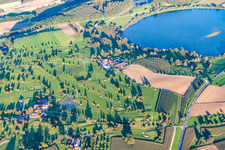 Grounds of the Golf course at Owingen-Ueberlingen in Owingen in the state Baden-Wurttemberg, Germany