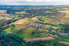 Village view in the district Taisersdorf in Owingen in the state Baden-Wuerttemberg, Germany